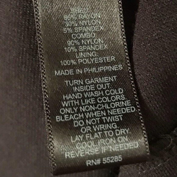 NWT Express Peplum Dress-Black-Size 10 - Picture 8 of 8